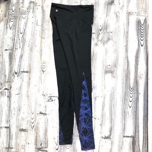Champion Yoga Pants blue black Xsmall